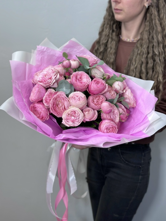 Монобукет «Пиони Биг»