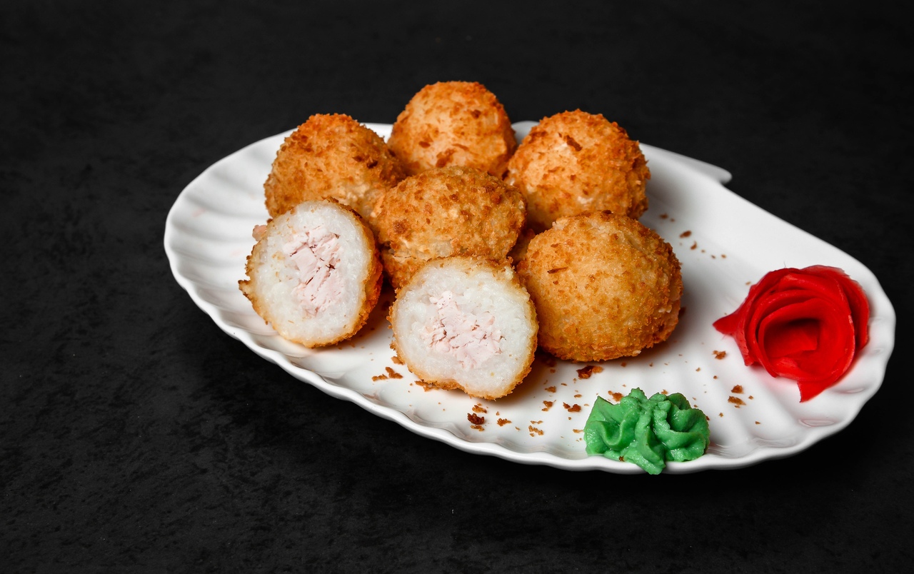 Онигири с курицей