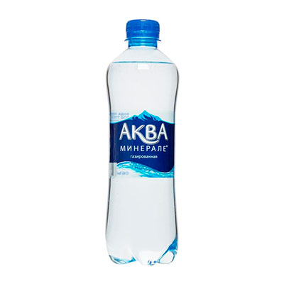 Акваминерале газированная 0,5