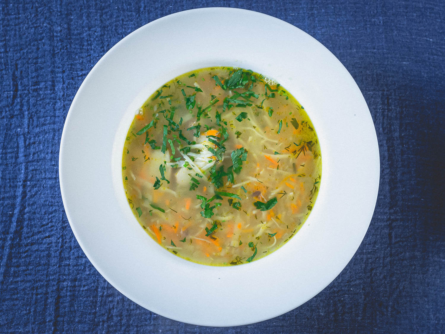 Лапша куриная