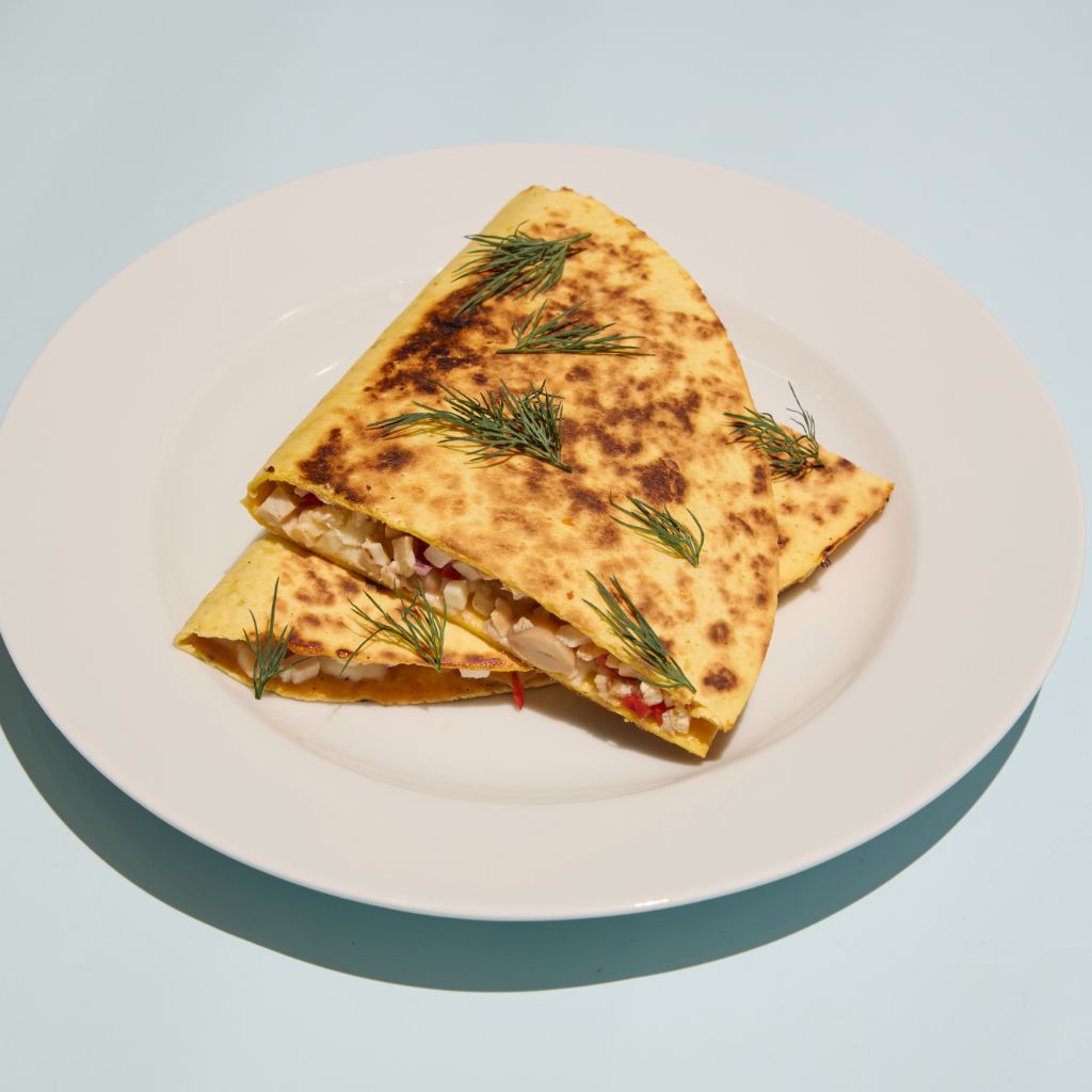 КЕСАДИЛЬЯ с КУРИЦЕЙ