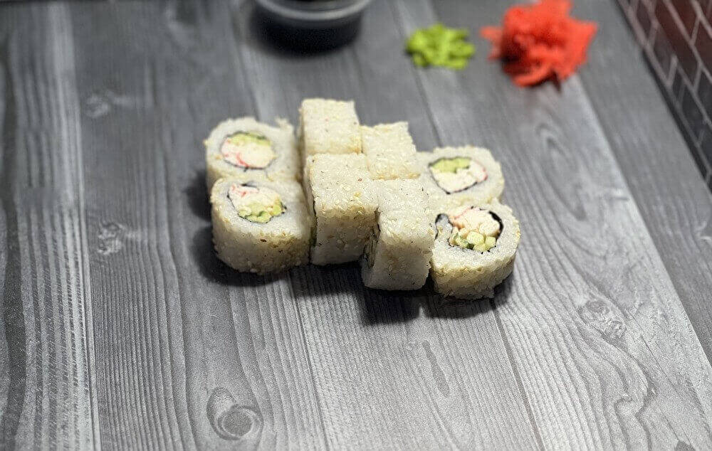 Калифорния с кунжутом
