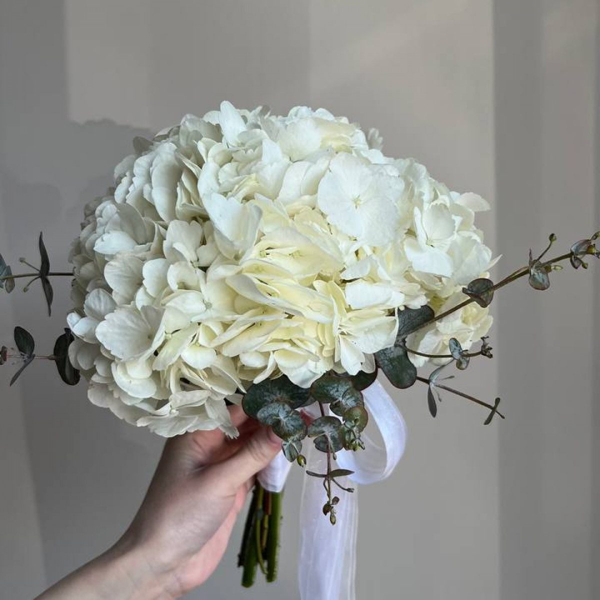 Букет невесты с гортензией (предзаказ)