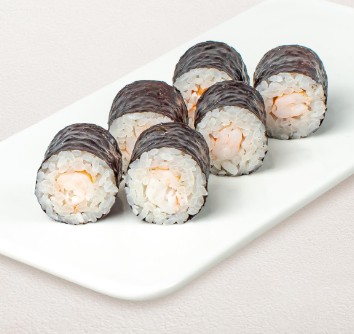 Ролл с креветкой