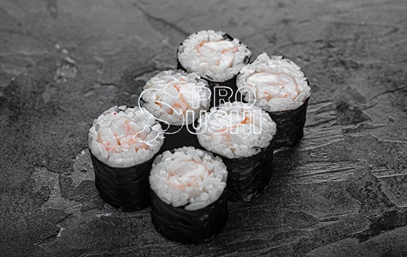 Маки с креветкой