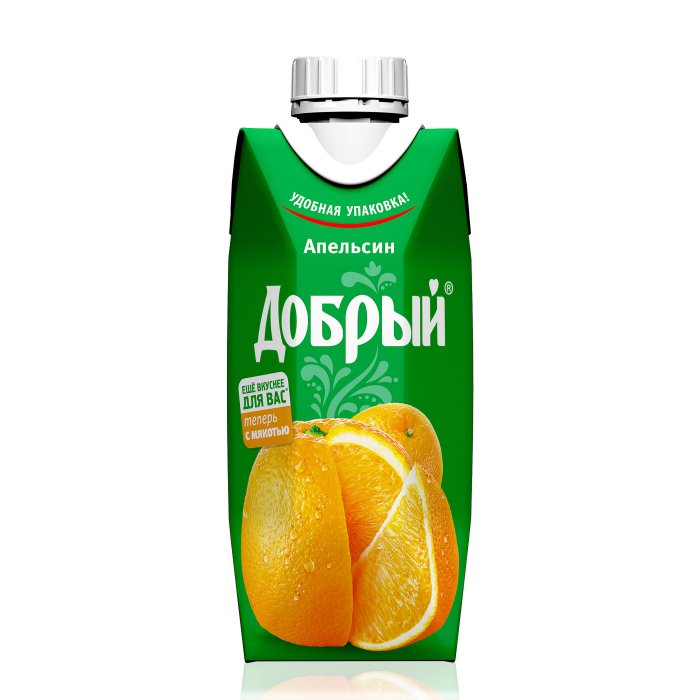 Сок добрый в ассортименте (без сахара)