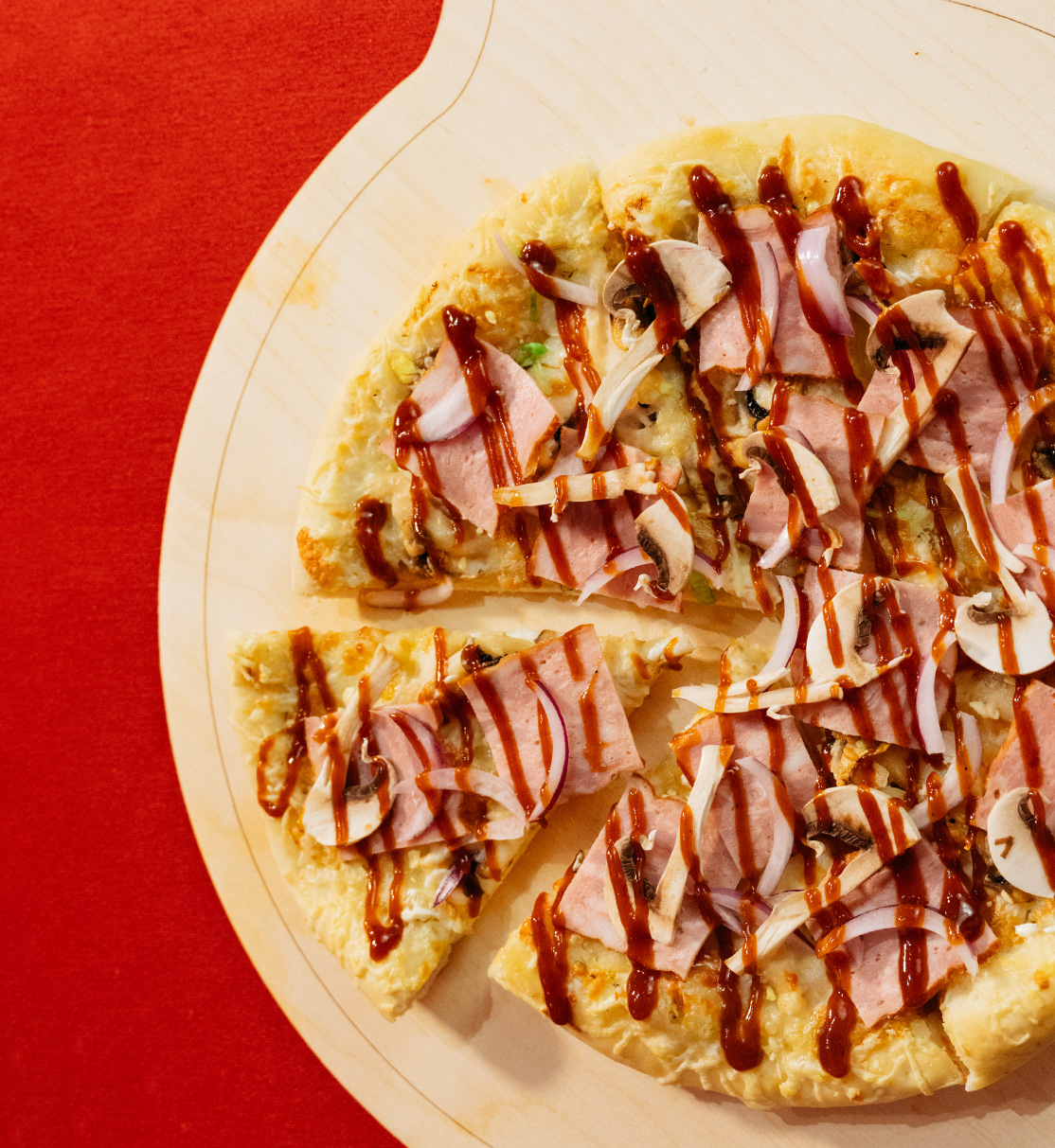 Пицца Чикен барбекю 25см