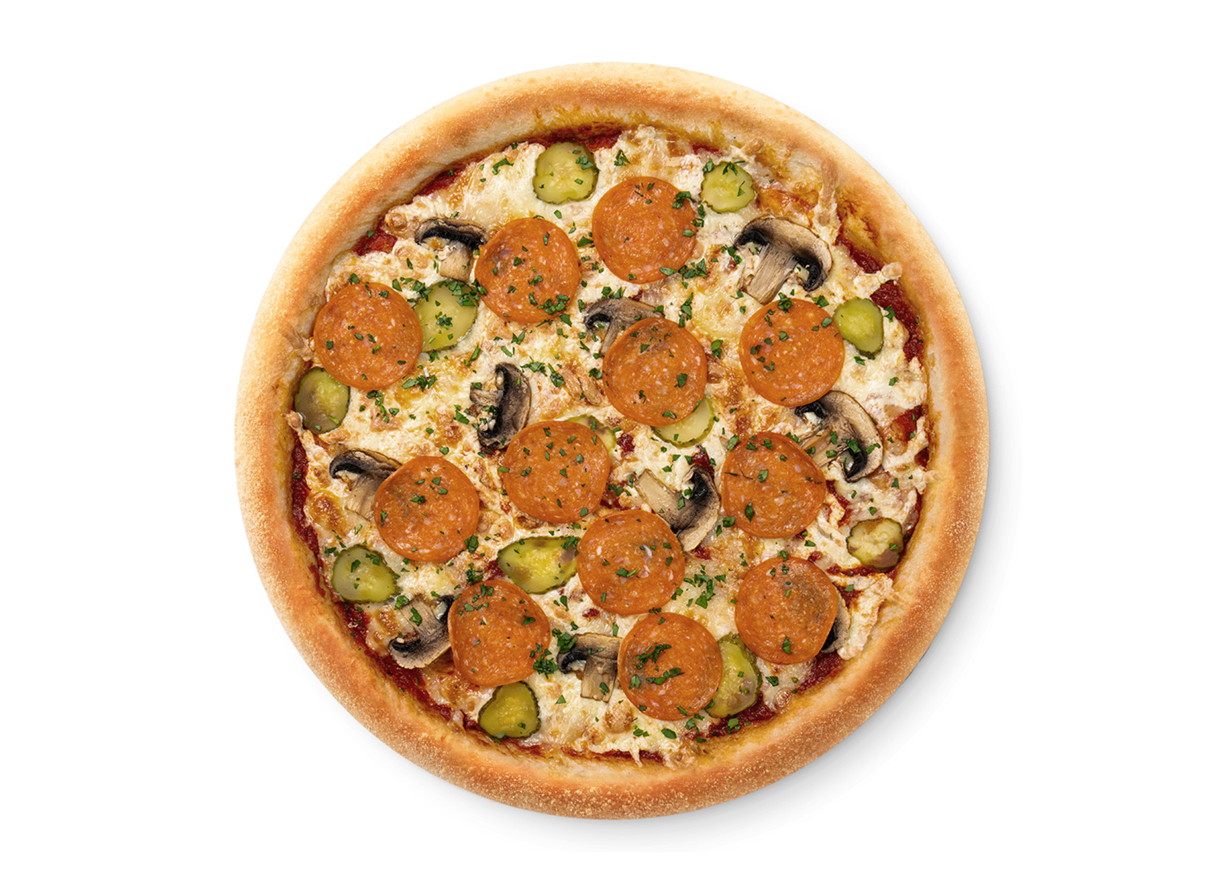 Пицца Пепперони по-деревенски 20 см Оригинальное