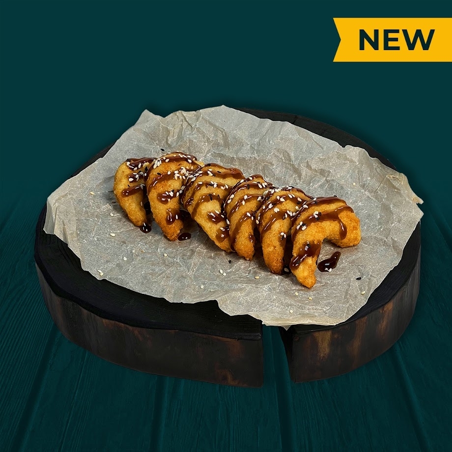 Креветки темпура унаги • 6 шт