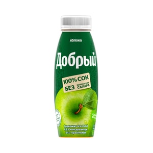 Сок Добрый яблочный