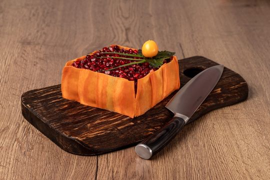 Бенто торт Печеночный Гранатовый