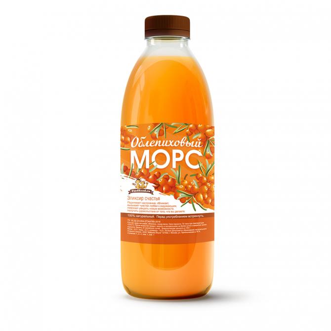 Облепиховый морс 1 л