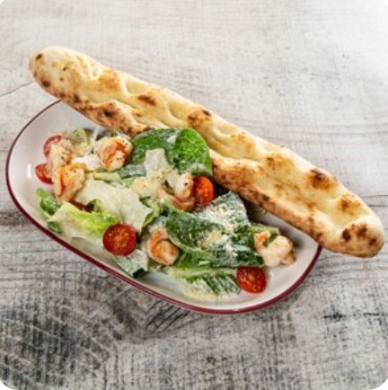 Цезарь с креветками