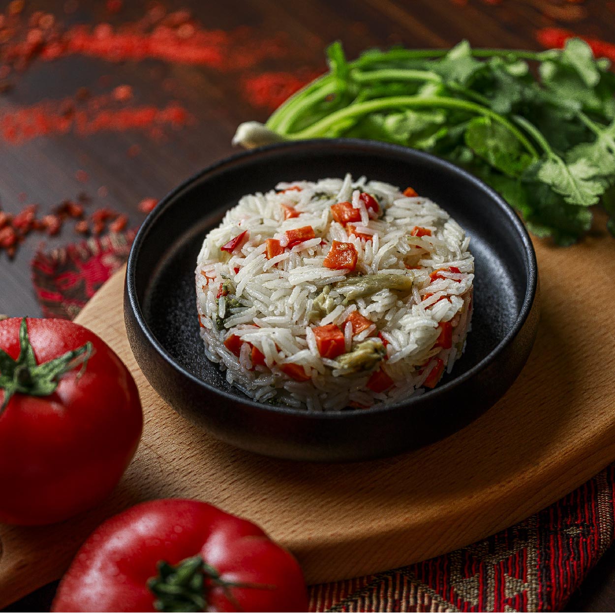 Рис с овощами