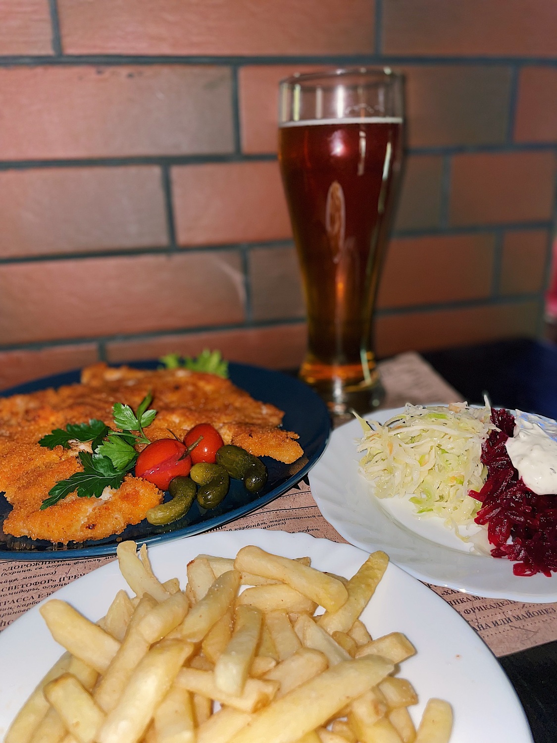 Шницель по-венски