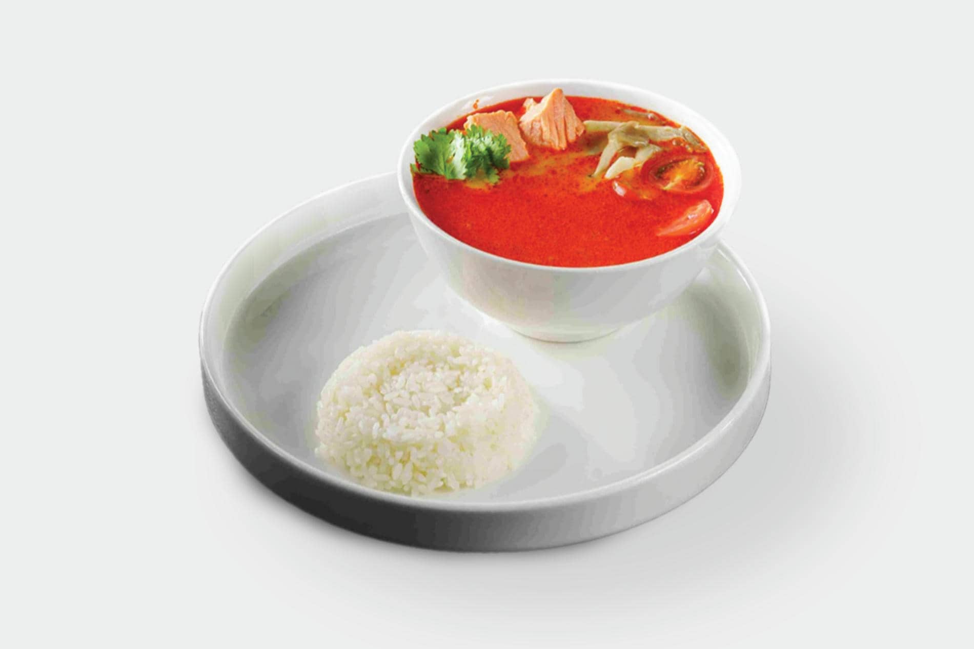 Суп Том Ям с Лососем