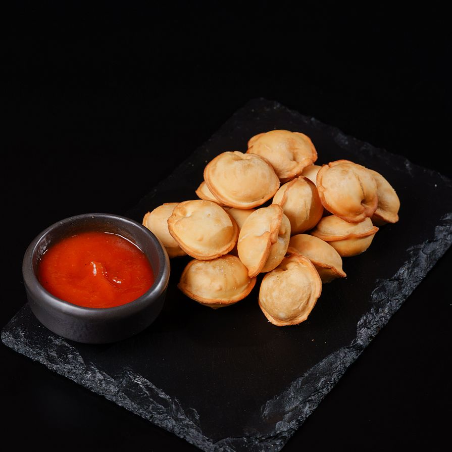 Пельмешки жареные