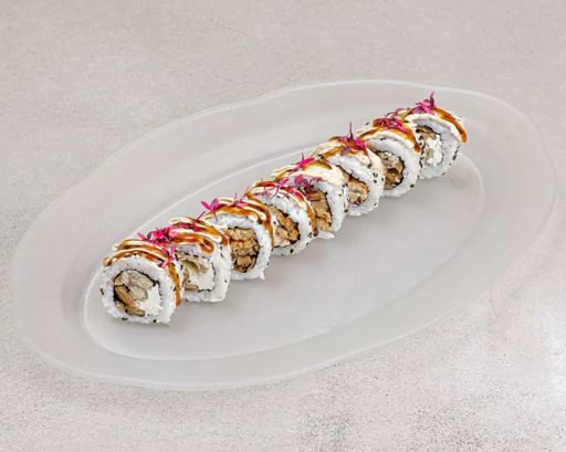 Ролл с угрем и шиитаке