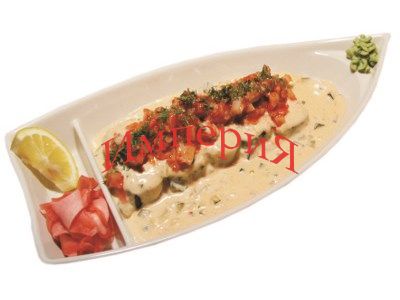 В СЛИВОЧНОМ СОУСЕ С МОРЕПРОДУКТАМИ