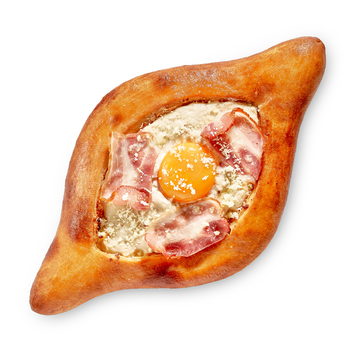 Хачапури Карбонара