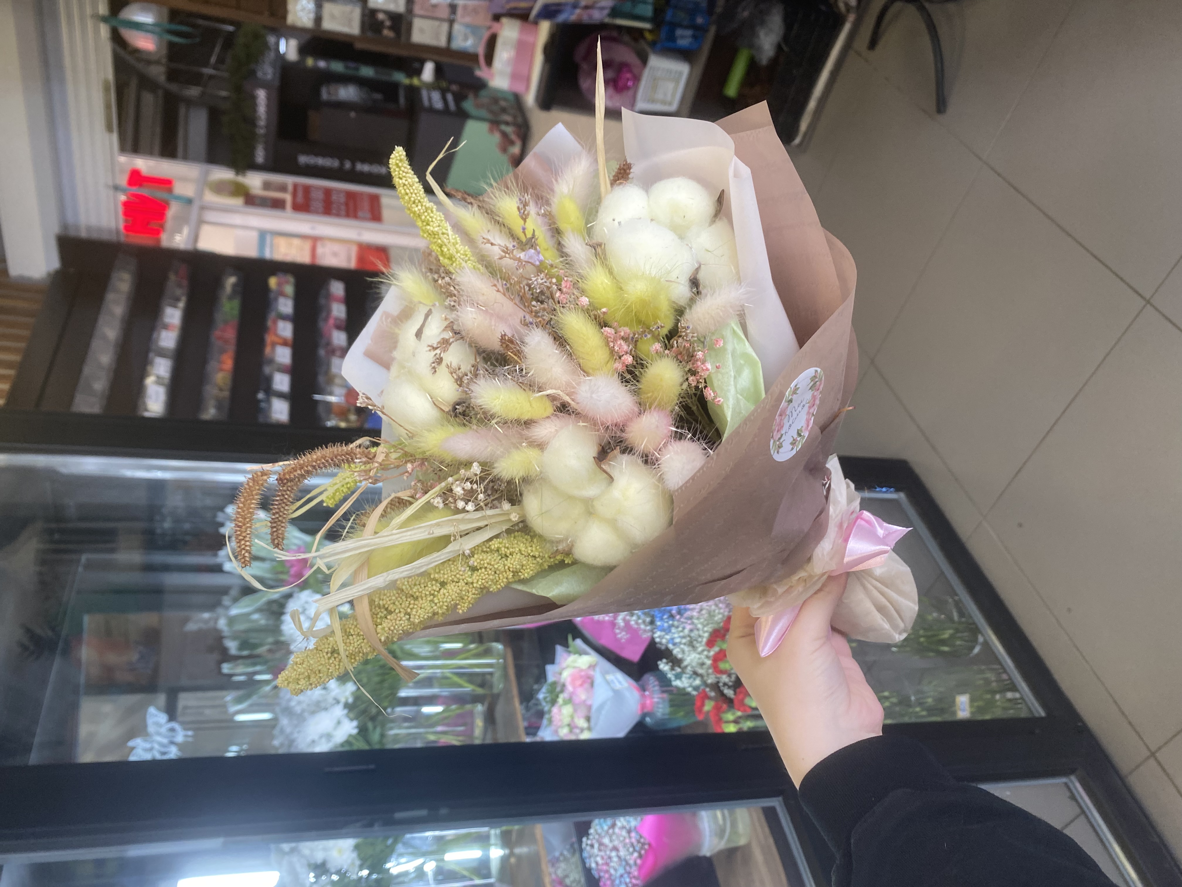 Букет из сухоцветов