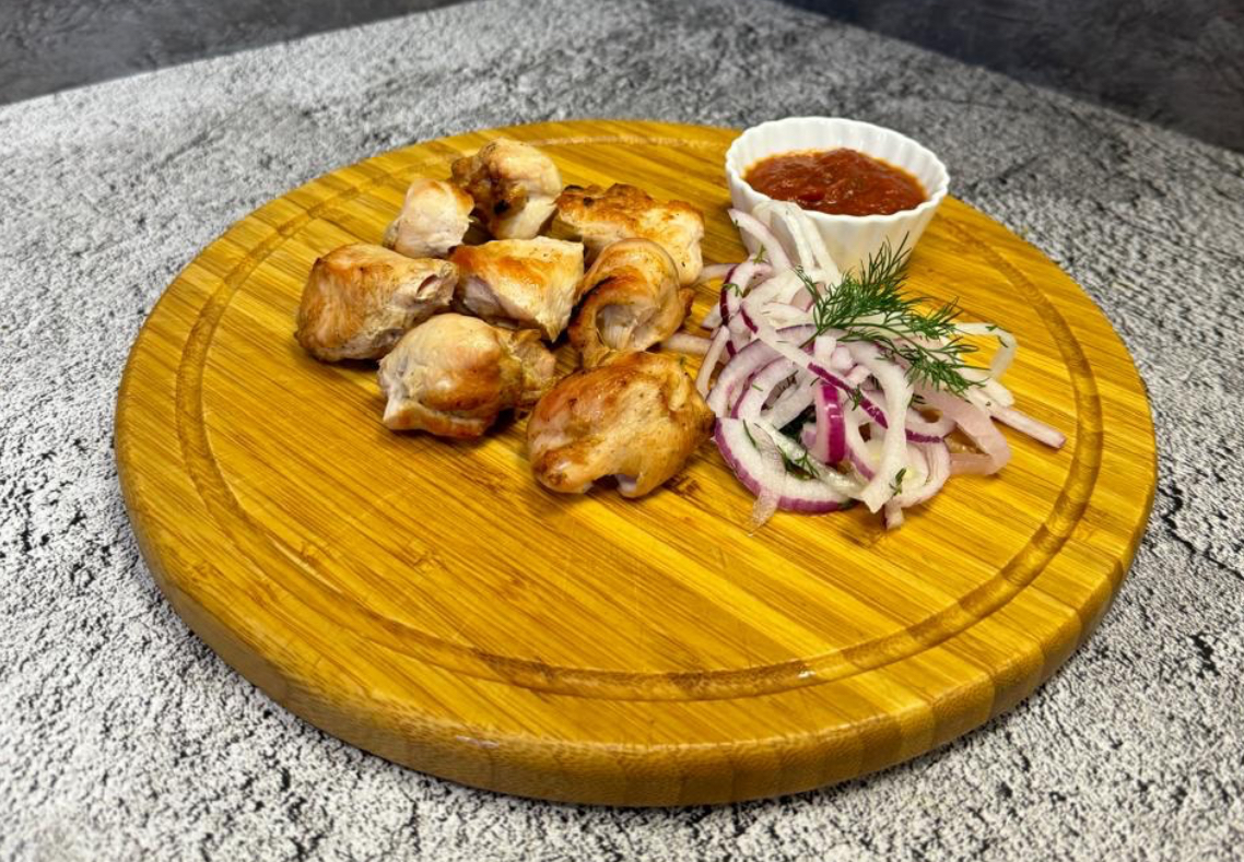 Шашлык из куриного бедра