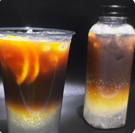 Японский Айс-кофе Эспрессо-тоник