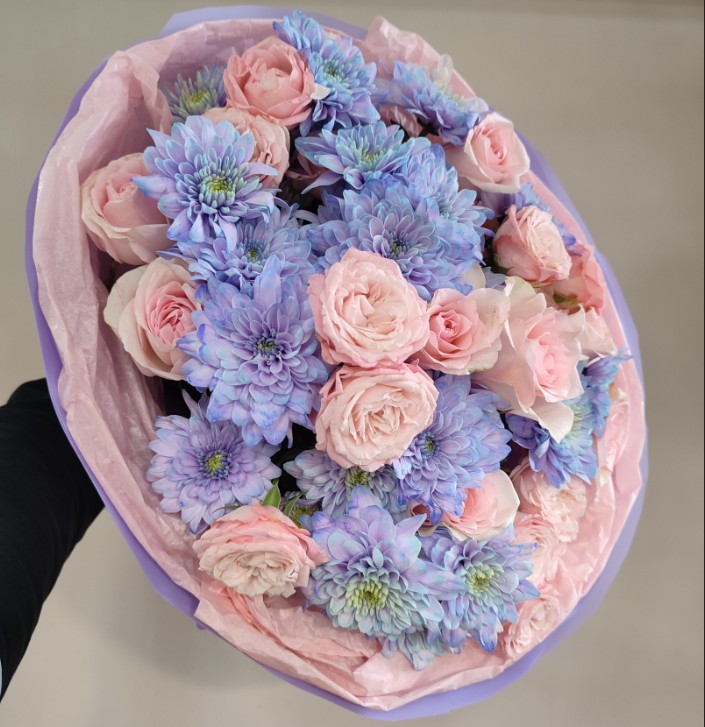 Букет-тарелка