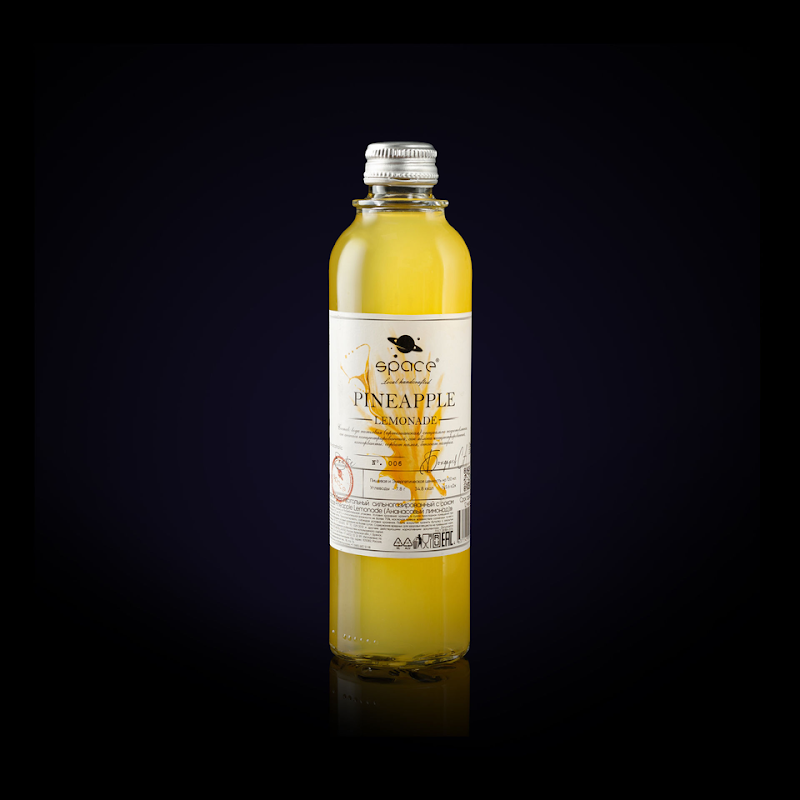 Space лимонад Pineapple Ананас без сах.