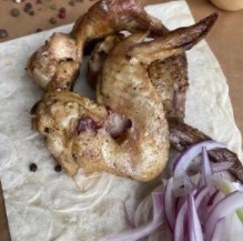 Шашлык из куриных крыльев