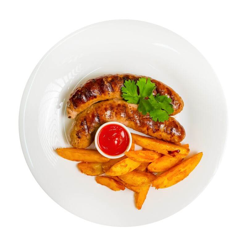 Купаты на мангале свино-говяжьи