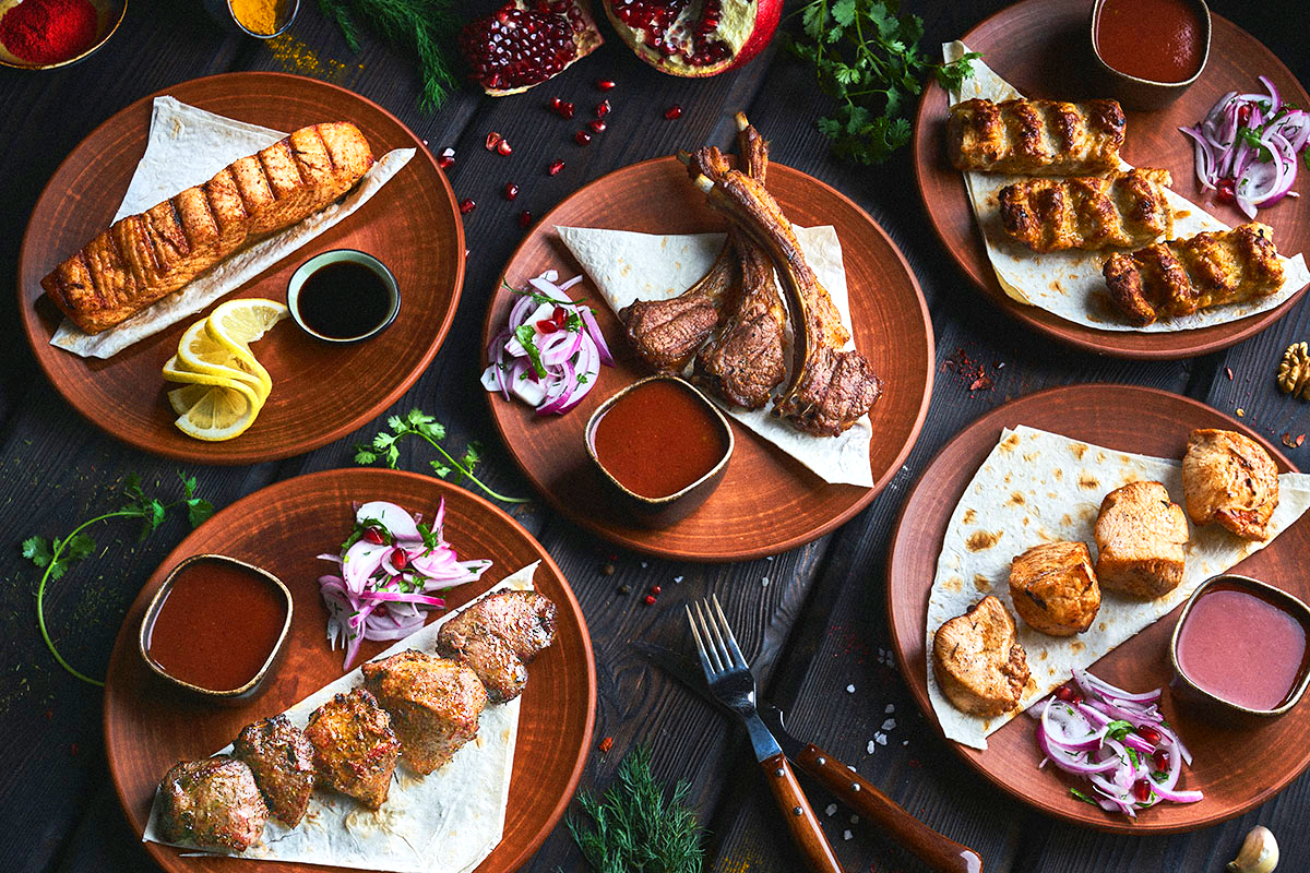 Ассорти шашлыков