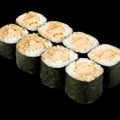 Классический ролл с курицей