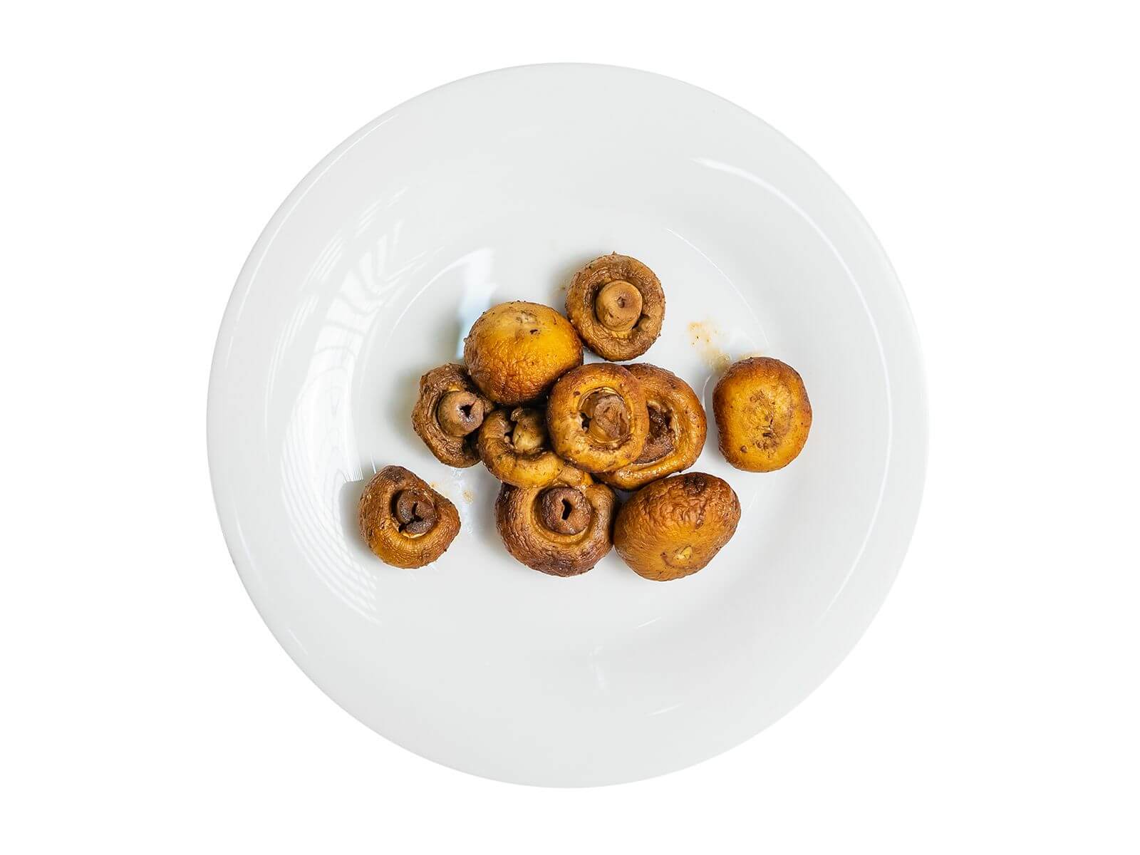 Грибы на мангале