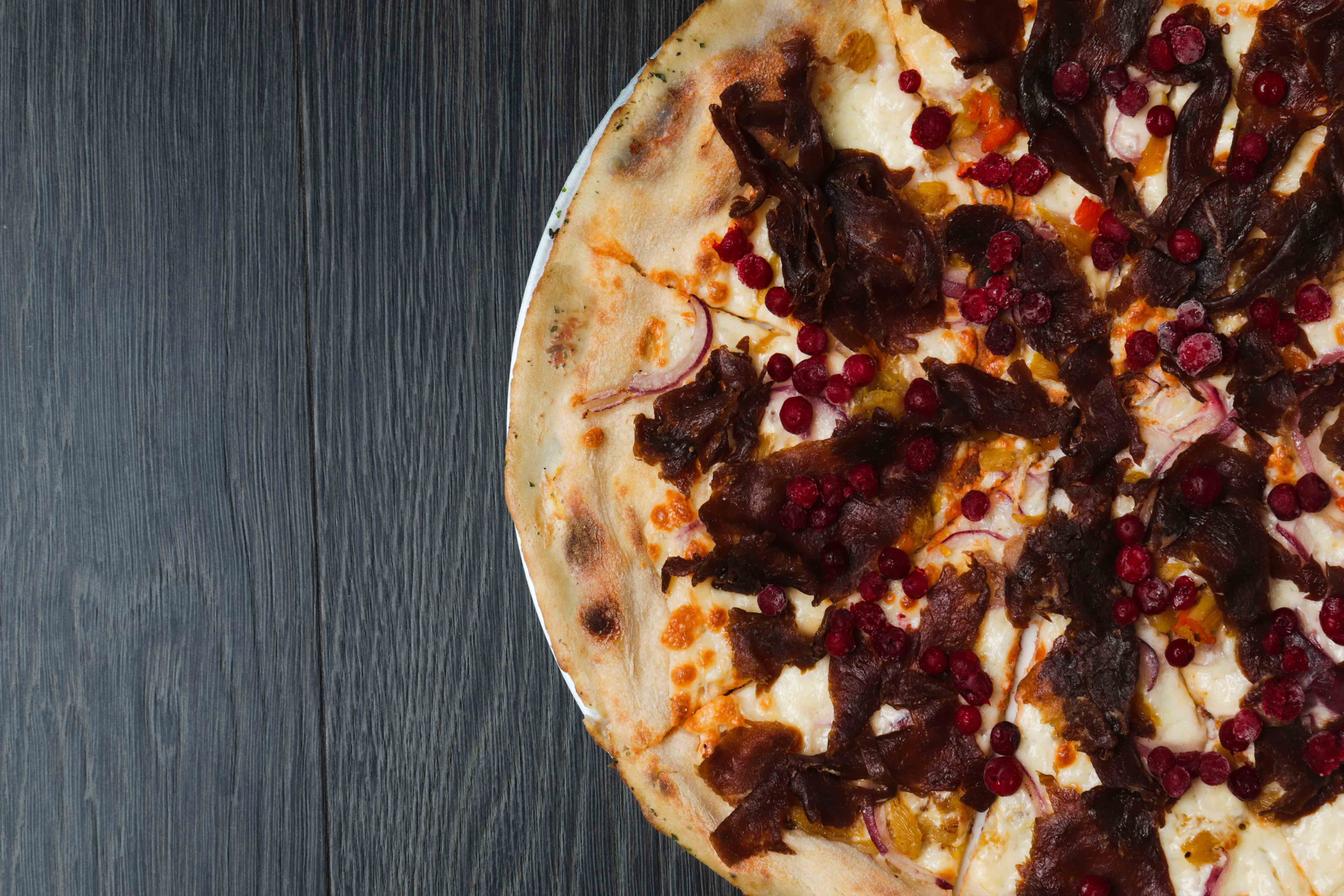 Пицца с олениной 30см