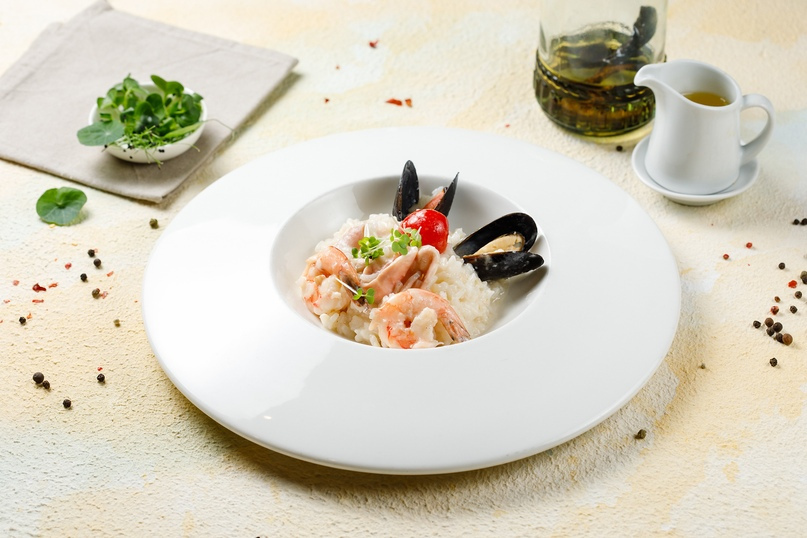 Ризотто с морепродуктами