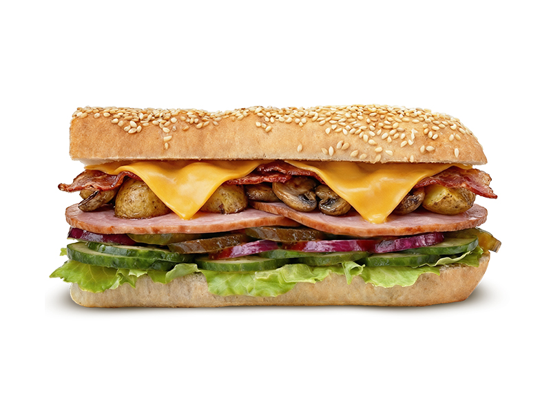 Сэндвич Деревенский 15 см