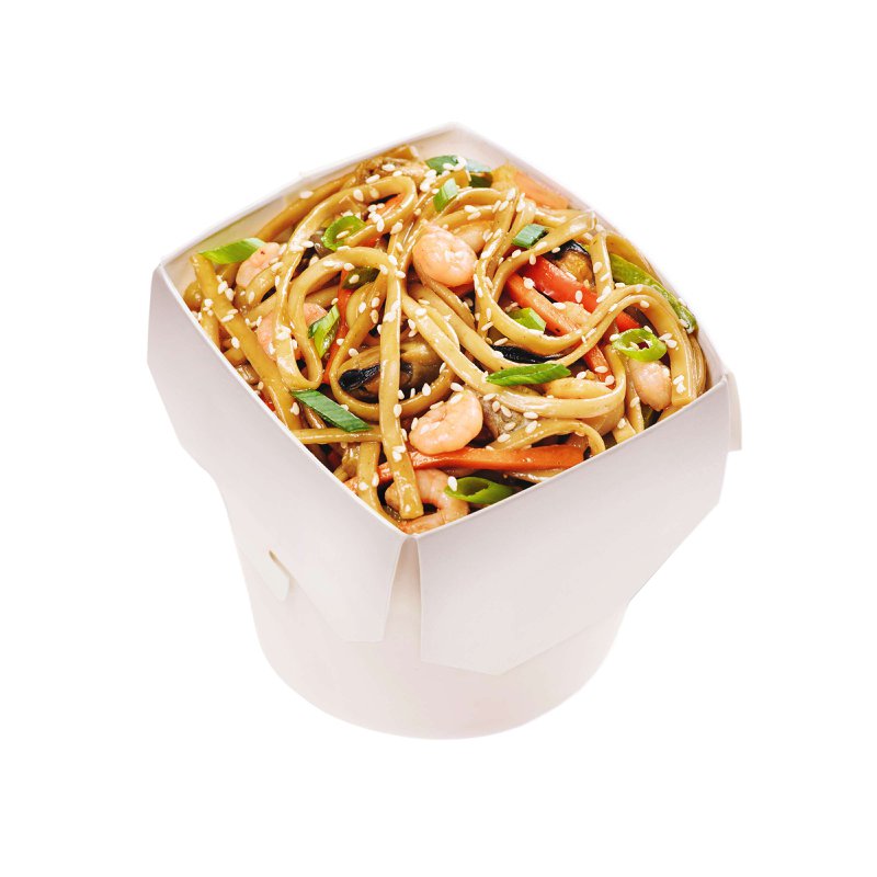 Wok с морепродуктами