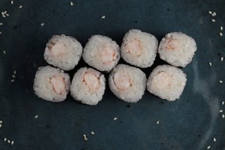 Маки с креветкой