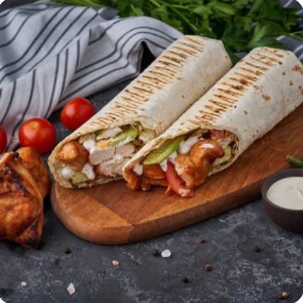 Шаверма XXL с шашлыком из курицы