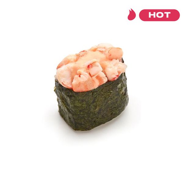 Гункан креветка спайс