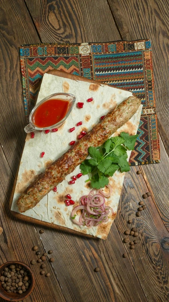 Люля-кебаб из баранины и говядины