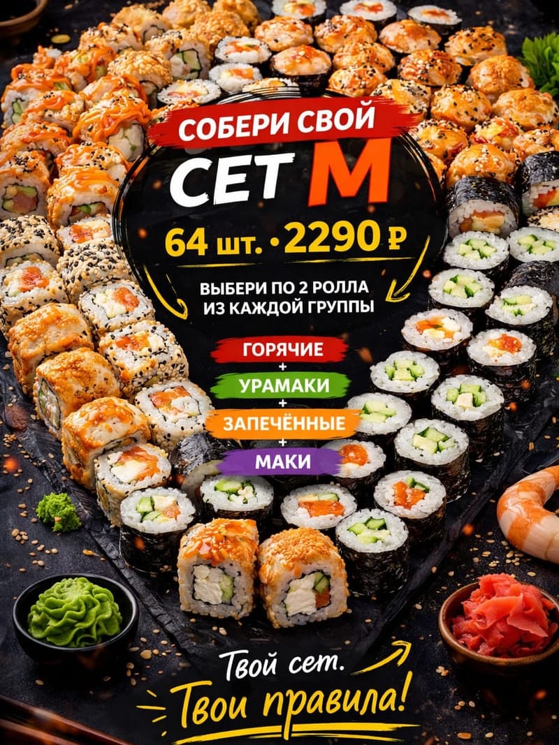Собери свой сет M