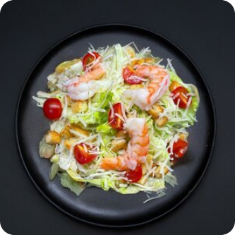 Цезарь с креветками