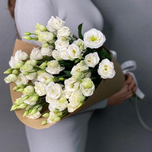 Стойкие Эустомы белые