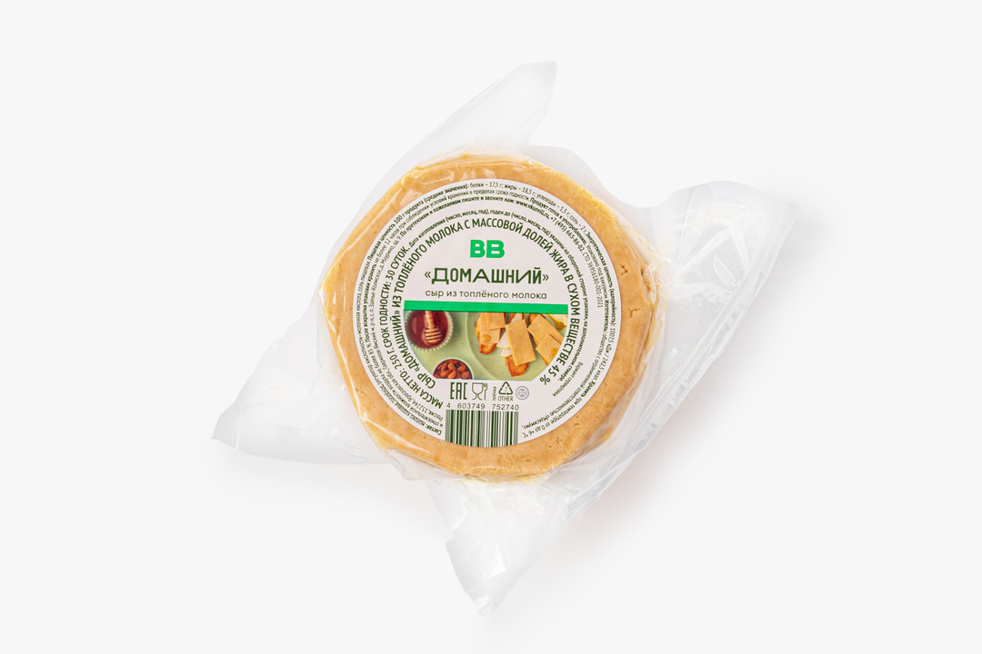 Сыр "Домашний" из топленого молока, 250 г