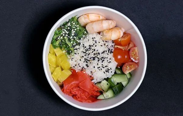 Поке с креветкой