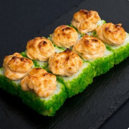 Запеченный с креветкой