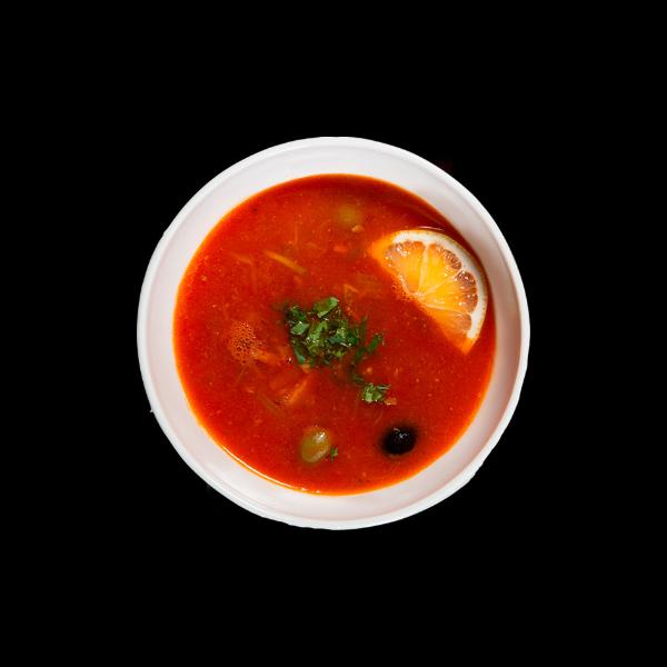 Мясная солянка