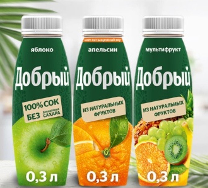 Сок Добрый 0,3 л